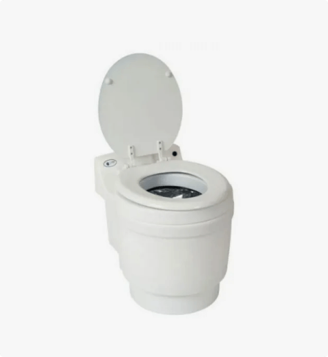Dry Flush Toilet - Bedside Commode and Camper Toilet | Made in the USA!