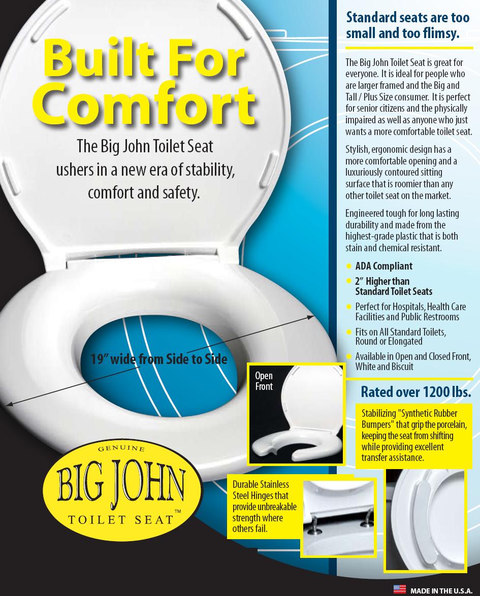 Big John Bariatric Toilet Seat