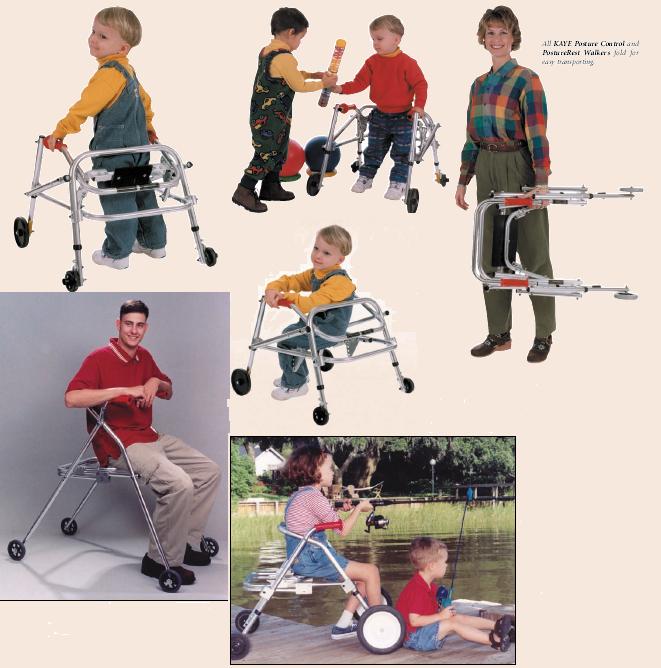 Kaye PostureRest Walkers with Seats FREE Shipping