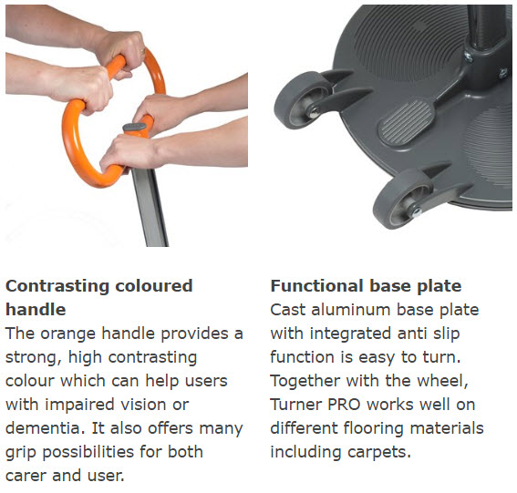 Etac Turner PRO SittoStand Patient Transfer Turning Aid