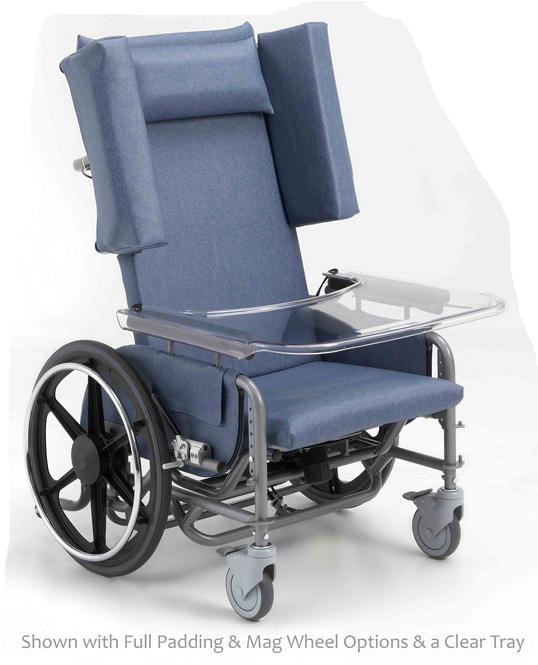 Broda 48R Latitude Pedal Rocker Self Propelling Geri Chair