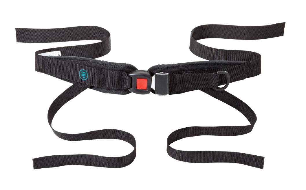 Bodypoint FourPoint CenterPull Padded Hip Wheelchair Belts