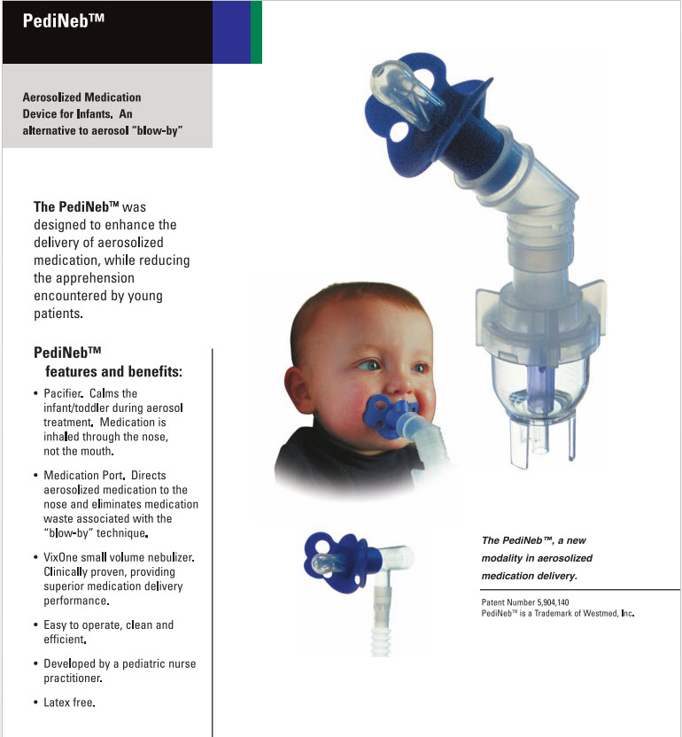 PediPacifier Pediatric Nebulizer