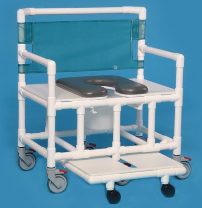 Soft Seat Bariatric Shower Commode Chairs