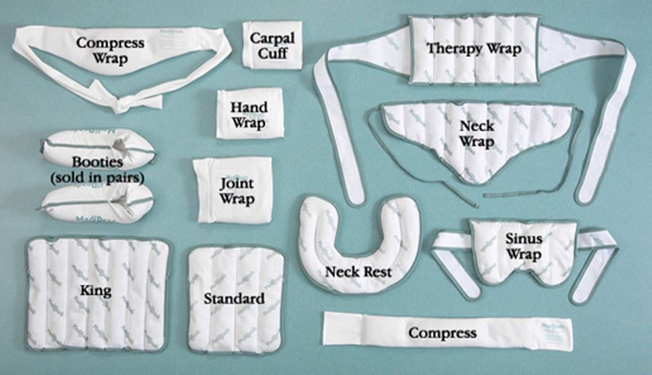 MediBeads Microwave Moist Heat Packs Hot and Cold Therapy