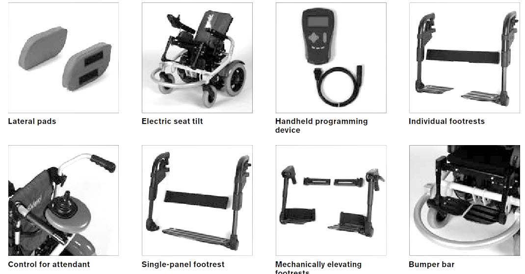 Skippi Pediatric Power Wheelchair Accessories
