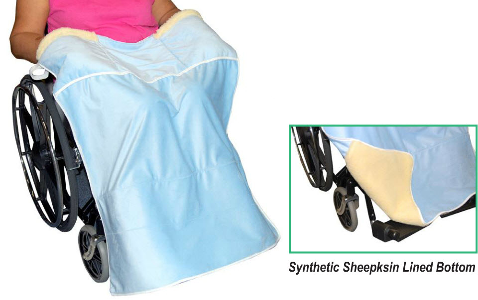 SkilCare Lap Blanket with Hand Warmer