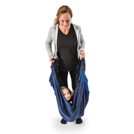 Portable Pediatric Swaddle Swing for Vestibular Stimulation