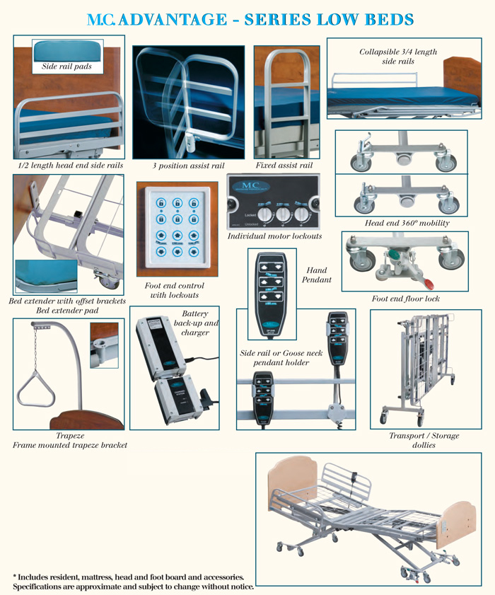 Span America Advantage Hospital Bed
