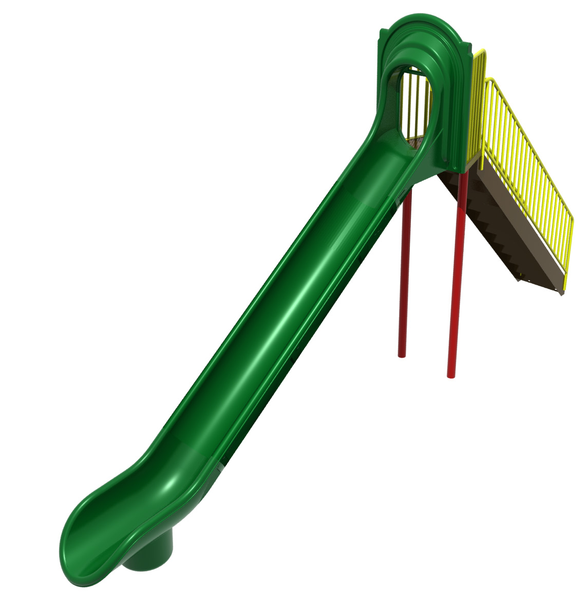 Independent Slide Playground Equipment Pediatric Recreation Products