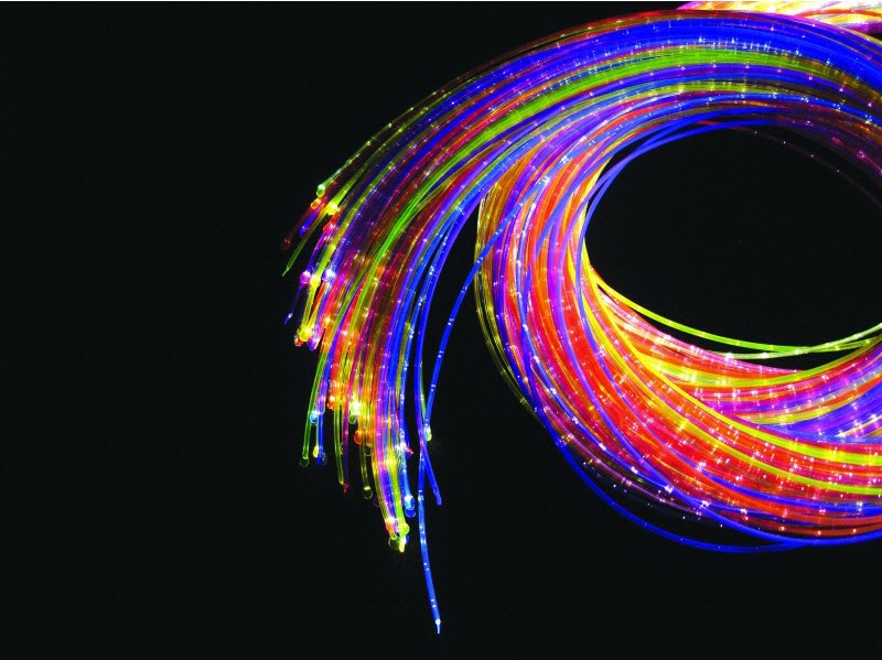 Light Up Fiber Optic Curtain for Sensory Rooms