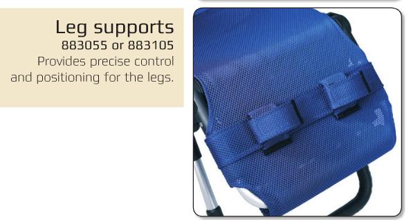 Adjustable Leg Straps for Manatee Bath Chair