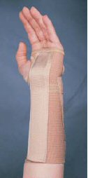 Independence Wrist Brace (Left 9in Length, X-Small (up to   5-1/2in))