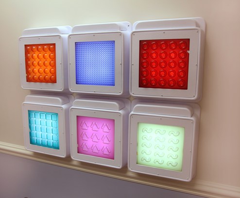 Textured Wall Mounted Touch Light Panels