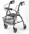 Aluminmum Rollator with Loop Brakes
