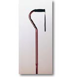 Offset Handle Aluminum Cane