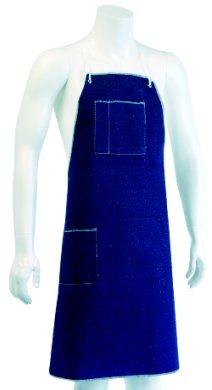 Heavy Blue Denim Apron : Denim Aprons and Sleeves