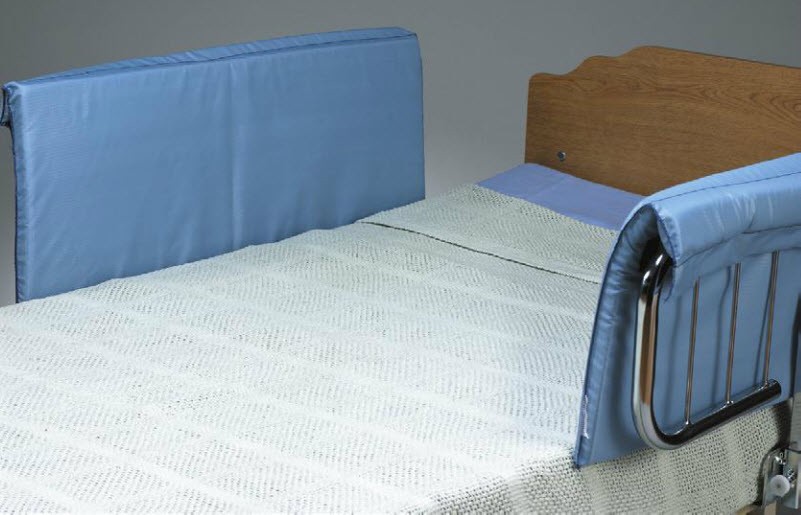 Hospital Bed Safety and Gap Protection Bed Bumpers Seizure Pads