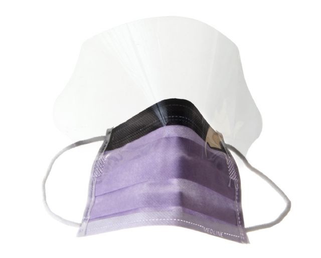 Surgical Masks PPE Infection Control Eye Shield Procedure Mask