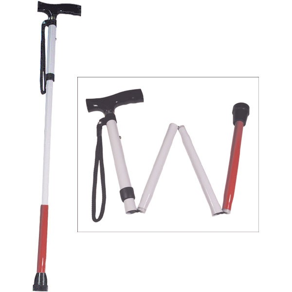 Blind Cane White Cane Folding Cane Independent Living Low Vision Aids