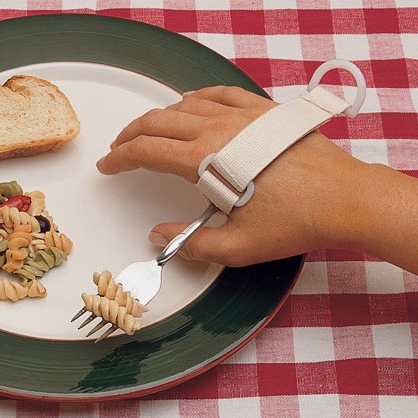 Adaptive Eating Utensils Swivel Spoon Weighted Silverware ON SALE