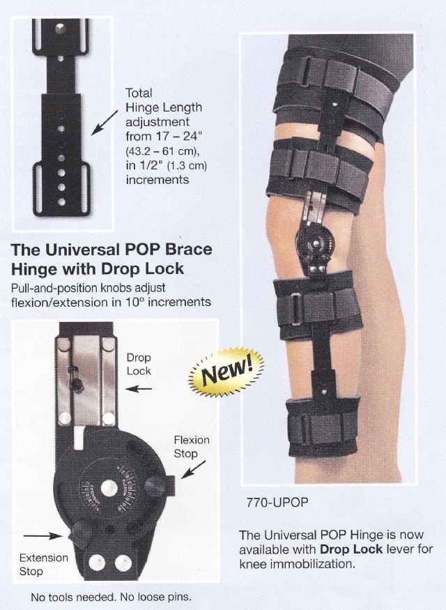 Knee Orthosis Knee Brace ACL Tear On Sale Patellar Dislocation