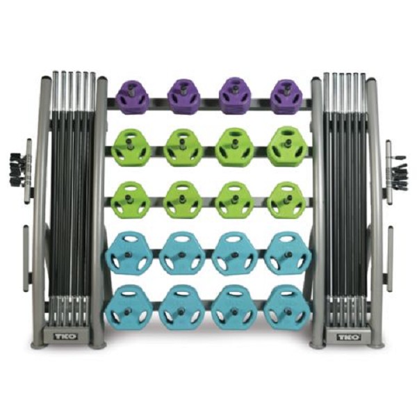 20 Cardio Pump Sets with Rack Exercise Equipment Carts and Racks