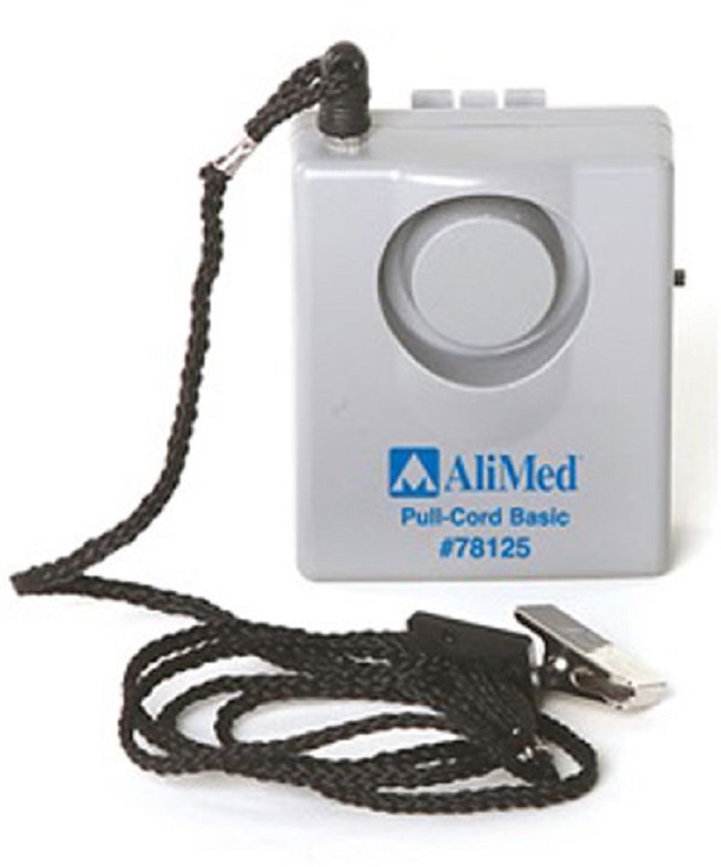 Pull Pin Patient Bed and Wheelchair Safety Alarm