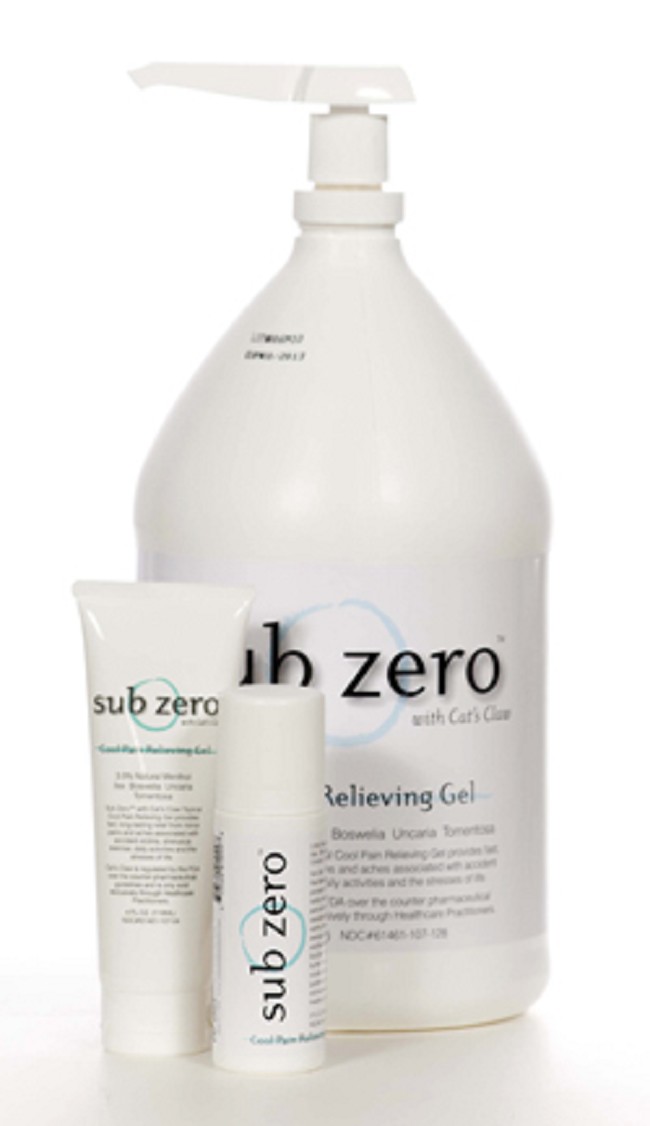 Sub Zero with Cats Claw Pain Relieving Gel