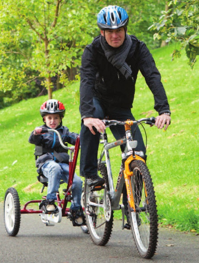 Triaid Tricycle Trailer Hitch Combo Unit