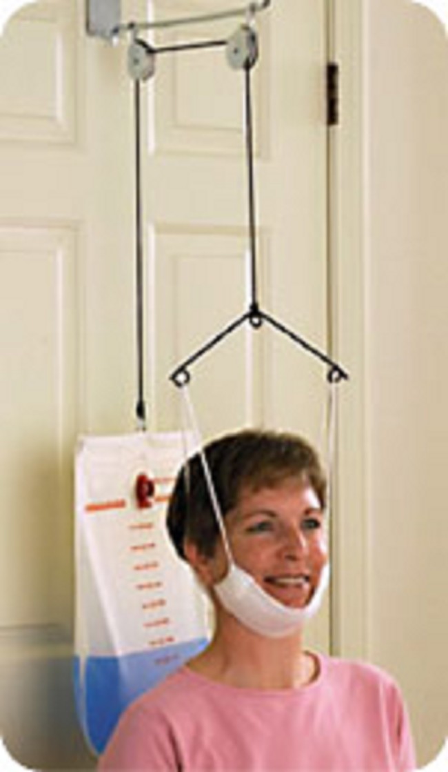 Seated CTrax OverDoor Cervical Traction