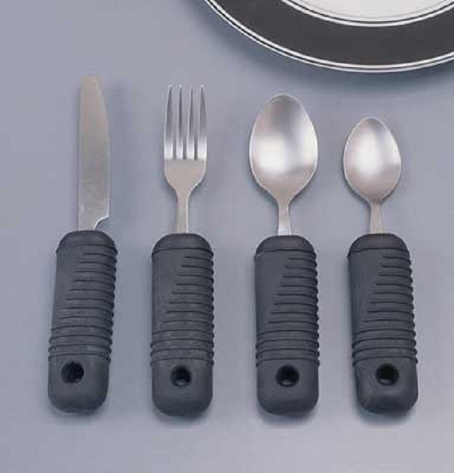 Sure Grip Eating Utensils for Limited Dexterity