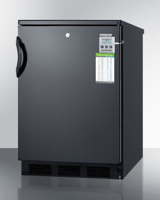 AccuCold Black Under Counter Medical Refrigerator