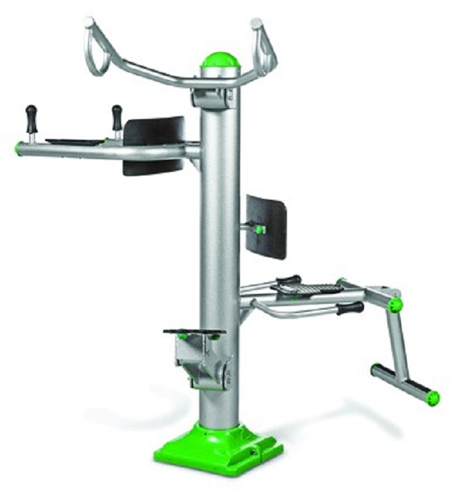 Heavy Duty Outdoor TriFitness Station FREE Shipping
