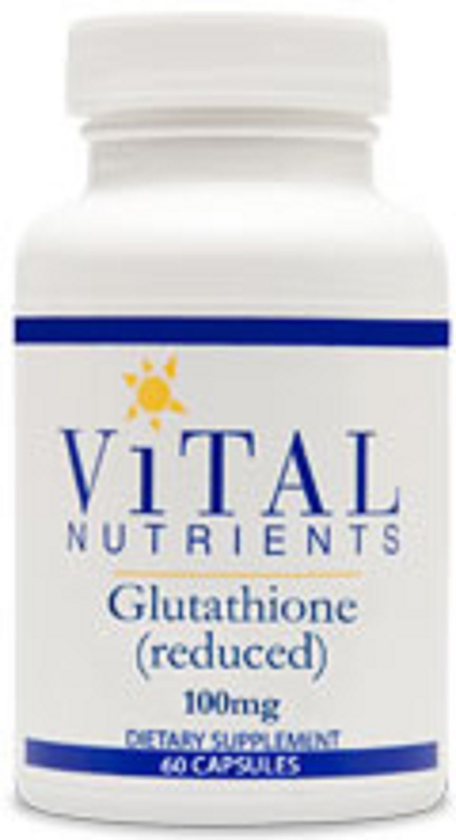 Glutathione (Reduced) with Setria for Liver Detoxification and Cell Growth