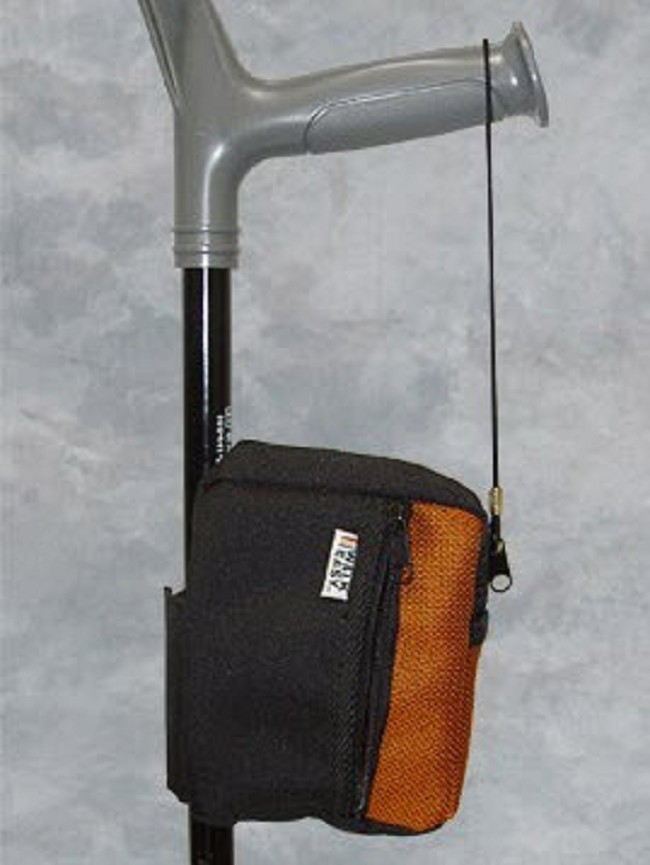 Weather Resistant Nylon Forearm Crutch Bag