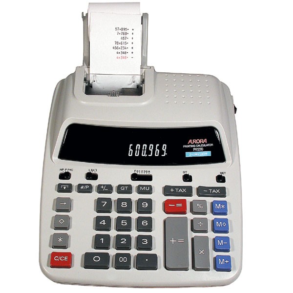 Canon Large Display Desk Top Printing Calculator