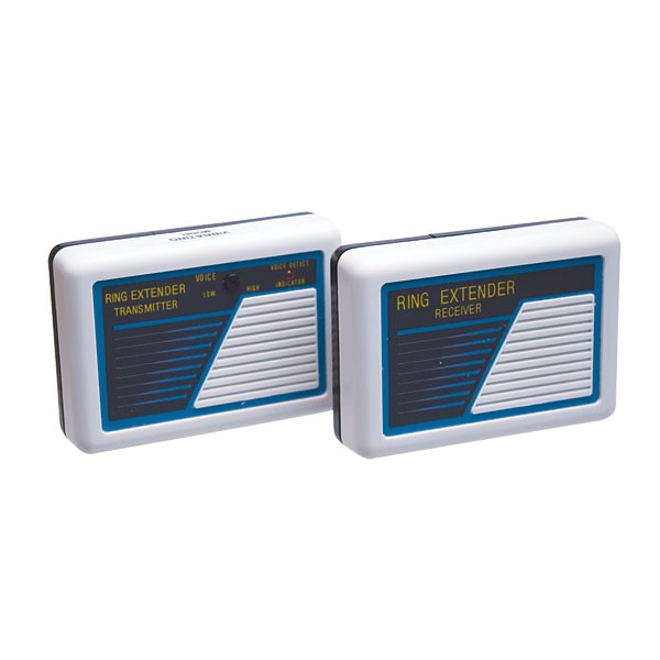 Wireless Ring Extender Sound Activated Transmitter and Vibrating Pager