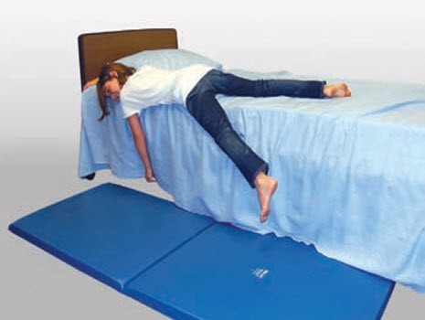 fall mat bedside soft skil care ez landing mats rehabmart