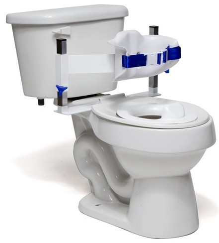 What are the benefits of higher toilets for disabled people?