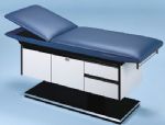 Specialty Table with Backrest, Fixed Height (ComfortPlus Vinyl - Rose)