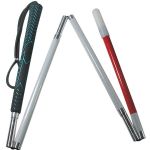Europa Folding Cane with Tie On Loop Tip, Choose Length (48 Inch)