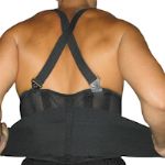 Captain Back Support with Shoulder Straps (Captain Back Support with Shoulder Straps (S/M))
