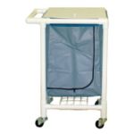 MJM 26.75 Inch Length Single Bag Hamper with Zipper Front