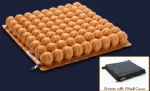 STAR Short Contour Air Cell Wheelchair Cushion (For 16in W x 16in D Chair Size)