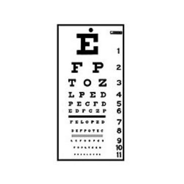 Kindergarten Eye Chart : Eye Charts