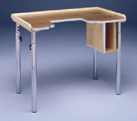 Adjustable Height Desk on Adjustable Height School Desk Wheelchair Work Tables Desks The Offset