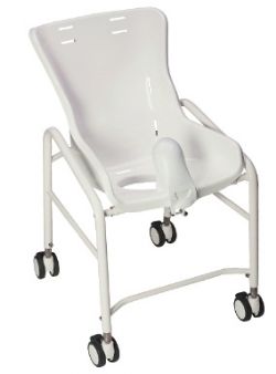 Swan Chairs on Snug Seat Swan Shower Commode Chair