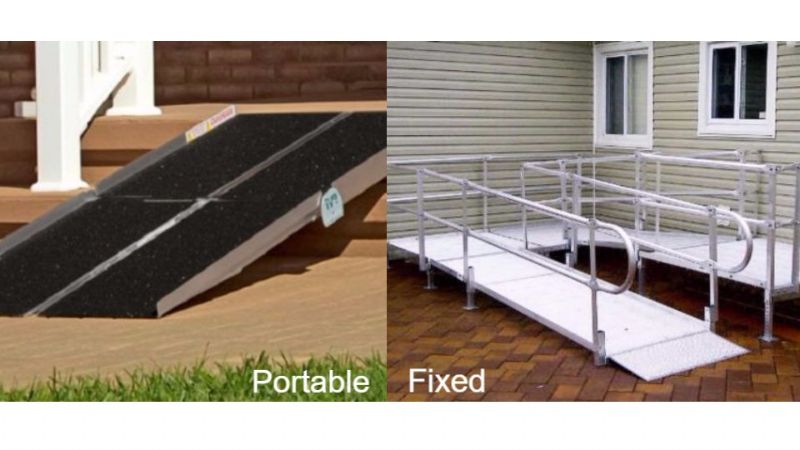 portable indoor wheelchair ramps chair design ideas