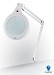 Daylight Ultra Slim LED Magnifying Lamp with Table Clamp for Low Vision Crafters and Artists